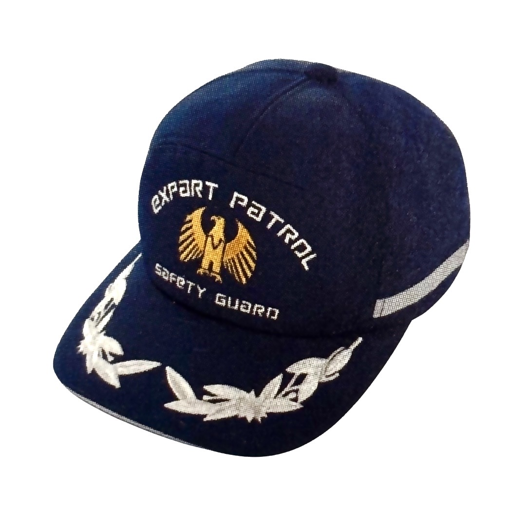警備員 帽子セキュリティパトロール LL/L/M ネイビー 16個セット 警備
