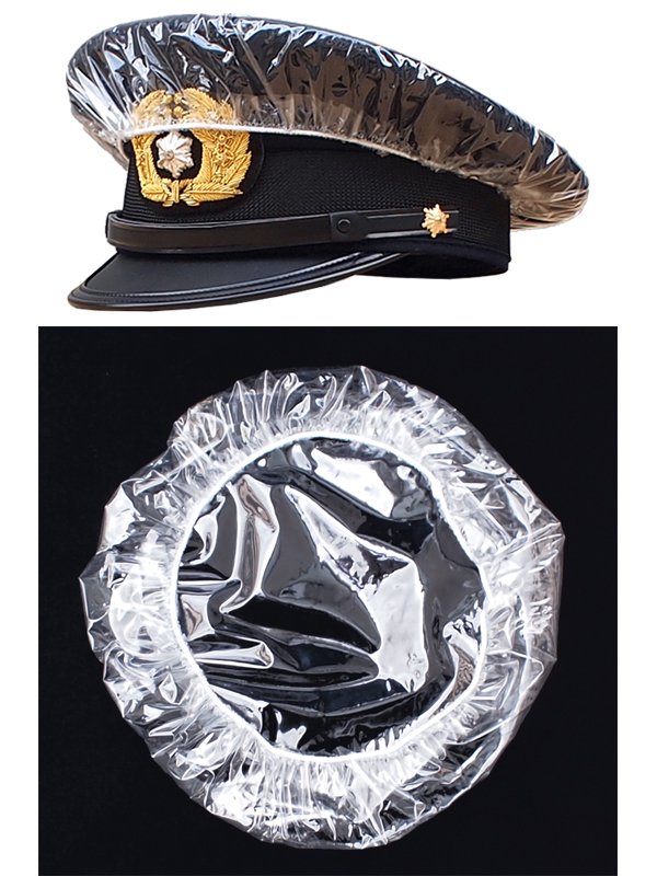 楽天市場】制帽用 雨覆い ビニール カバー レインカバー【警察官/警備