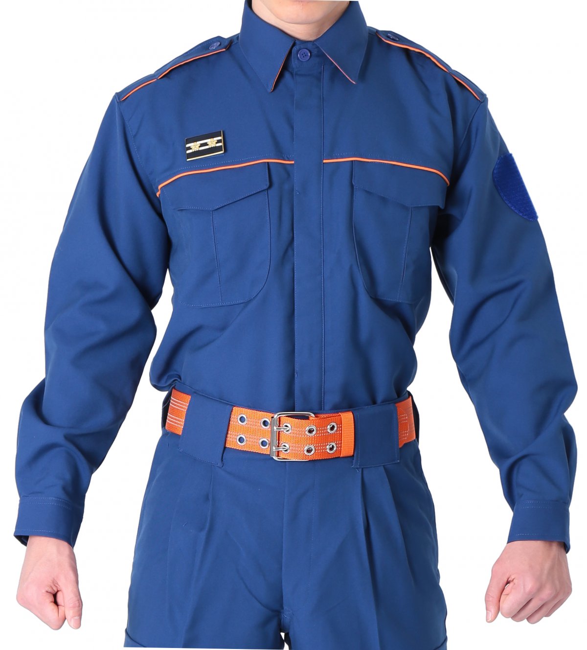 消防活動服　上衣　ALサイズ 楽天市場】消防作業服開襟上衣【B3Lサイズ】 (消防/操法/消防団