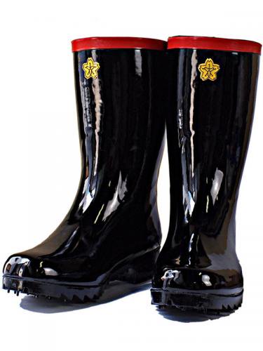 楽天市場】カバー付ゴム安全長靴 TX756BC国産 JIS規格品 消防団マーク