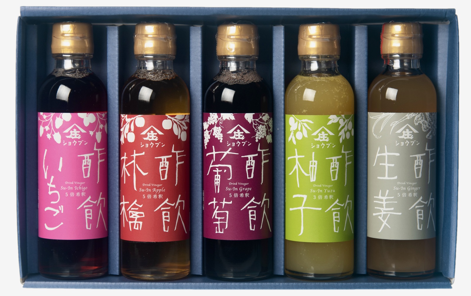 【送料無料・庄分酢】R2W-3酢飲５本セットB