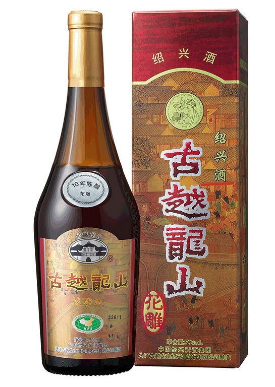 楽天市場】紹興酒 古越龍山 陳醸25年 景徳鎮ボトル 500ml : お酒