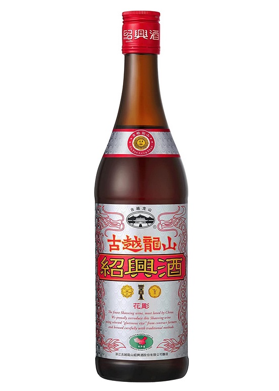 市場 越王台 紹興花彫酒 600ml 金ラベル 16度