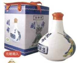 楽天市場】唐宋紹禮 十年熟成 紹興酒 青壺花彫（景徳鎮ボトル）・花