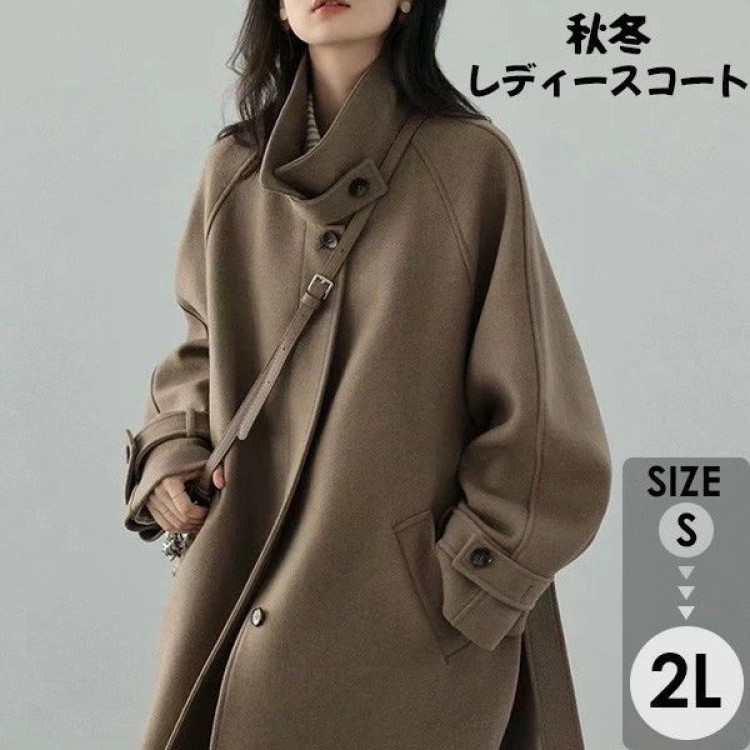 30代 ビジネス おしゃれ チェスターコート 20代 ロングコート アウター 40代 秋冬 レディース 春 防寒 大きいサイズ 体型カバー