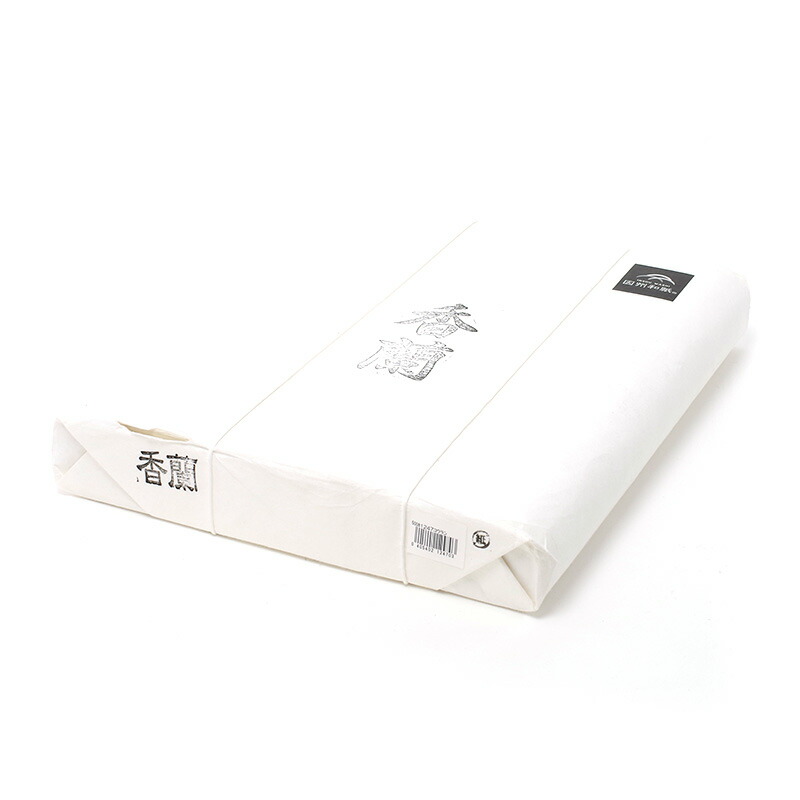 楽天市場】書道 漢字用画仙紙【手漉き画仙紙 白蘭 半切 100枚