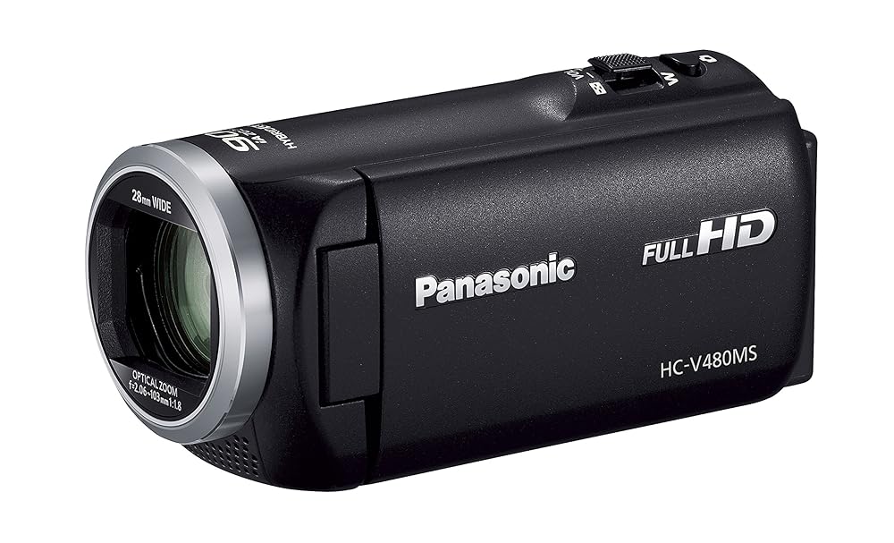 楽天市場】店頭展示品 Panasonic HC-V495M-KJ [ブラック] ビデオカメラ