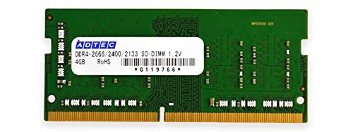 在庫有 即納 アドテック ADS3200N-H8G DDR4-3200 260pin SO-DIMM 8GB×1枚 6年保証 JEDEC ノートパソコン 増設 交換 260Pin 1.2V