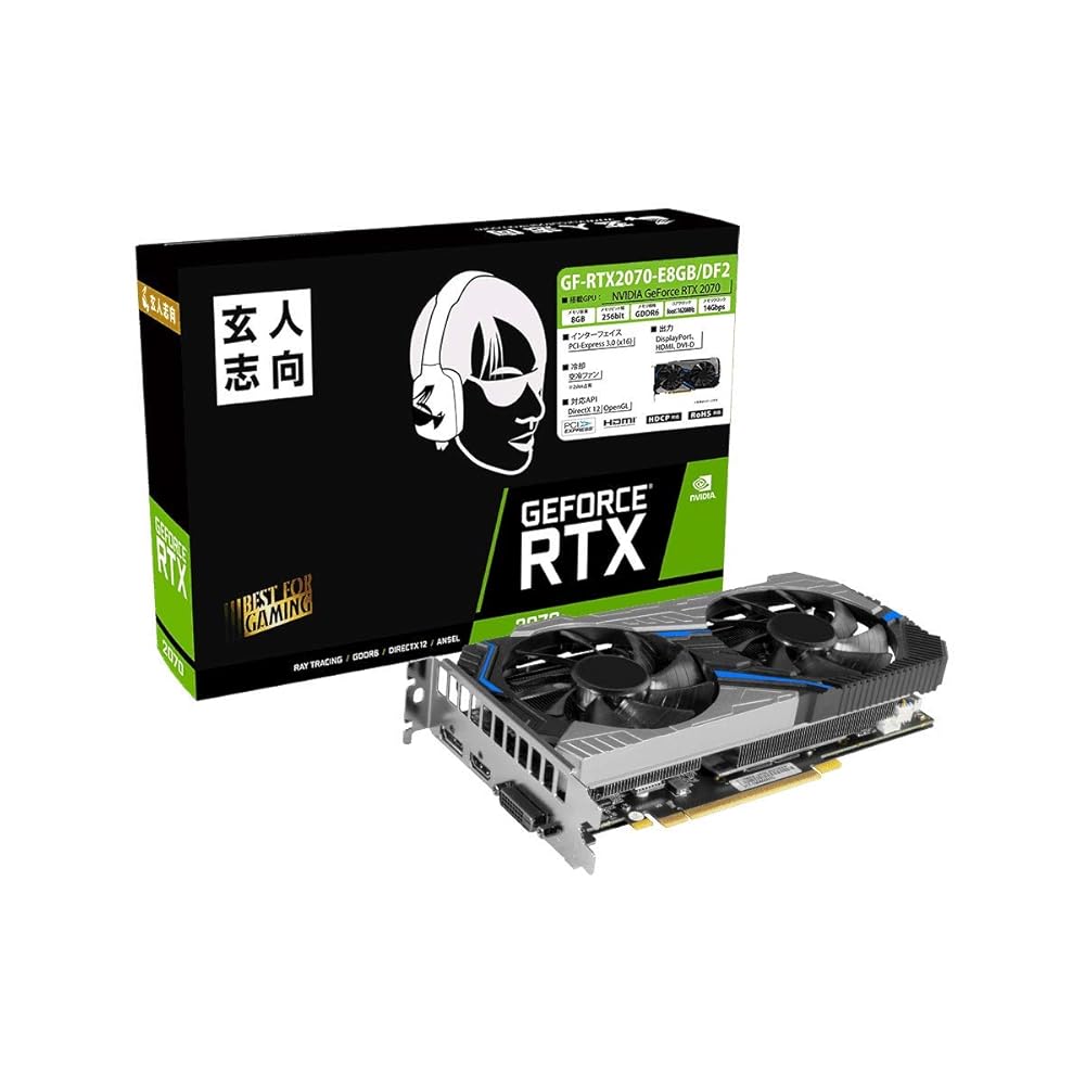 楽天市場】玄人志向 NVIDIA GeForce RTX2060搭載 グラフィックボード