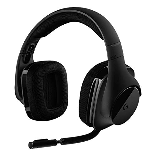 Logicool G ゲーミングヘッドセット ワイヤレス 無線 G533 Dolby 7.1ch ノイズキャンセリング 折り畳み式マイク 0