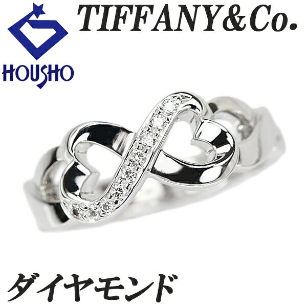 楽天市場】ティファニー トリプル ラビングハート リング K18YG パロマ