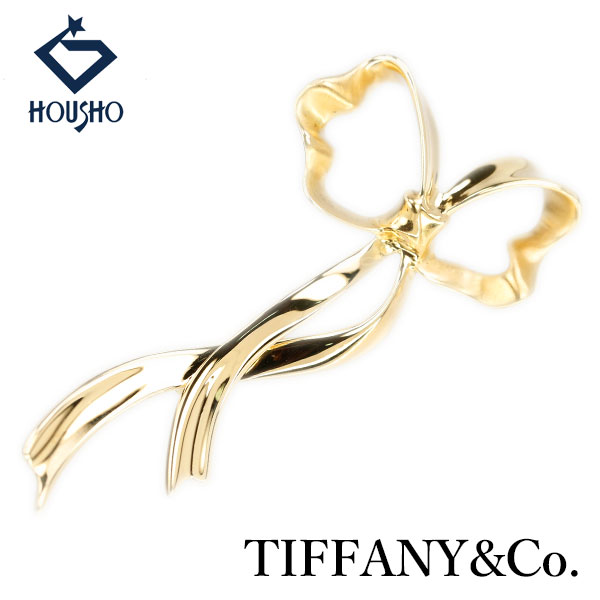 楽天市場】【TIFFANY&Co./ティファニー】 ハート リボン ブローチ