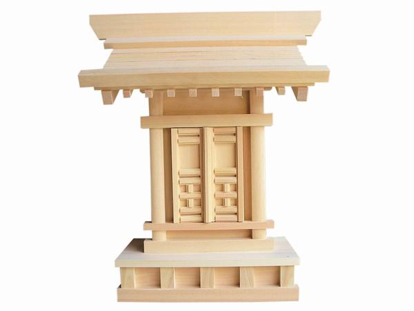 神棚 一 社 唐戸 大 木曽ひのき 日本製
