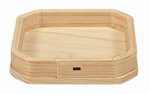 楽天市場】【茶道具 / 炭斗】 黒塗 神折敷(かみおしき) 大 : 抹茶と