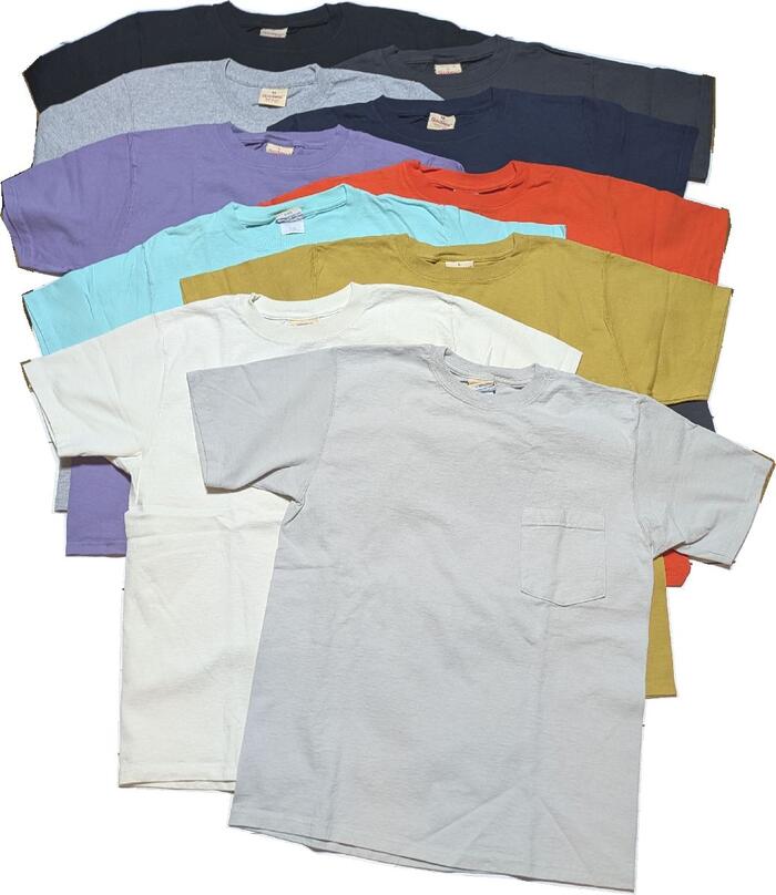 好ましい御召しもの 遊撃手衣袂 隠し T メンズ ティーシャツ 亜米利加製 Goodwear S/S POCKET TEE 001