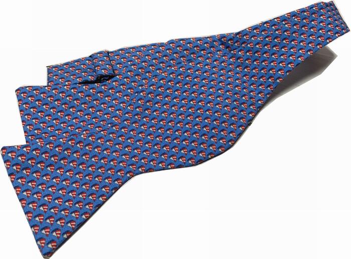 ブルックスブラザーズ アメリカ製 シルク ボウタイ 蝶ネクタイ ブルー メンズ Brooks Brothers bowtie 118