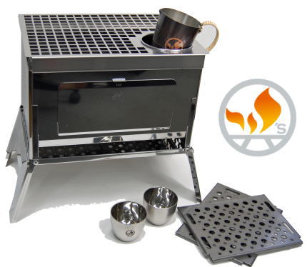 楽天市場 笑 ｓ Mr B 6 All Titanium Grill Plate Set2オールチタン 送料無料 秀岳荘ｎｅｔｓｈｏｐ