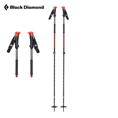 ブラックダイヤモンド トラバーススキーポール 105-155cm 【高品質