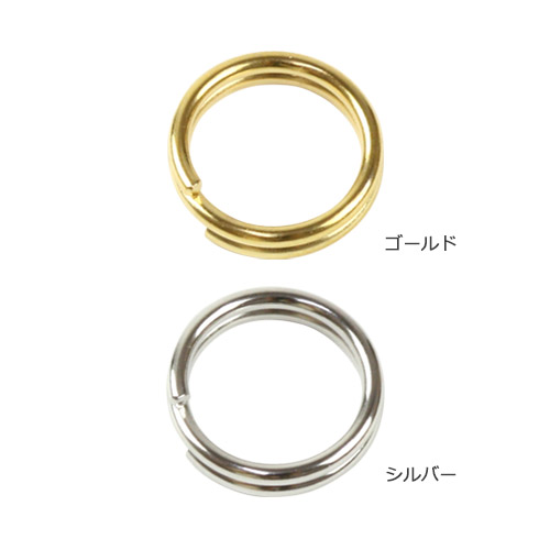 ゴールド 二重リング ネックレス 楽天市場】ビーズ 金具 丸カン 二重カン 二重リング 6mm 10ヶ