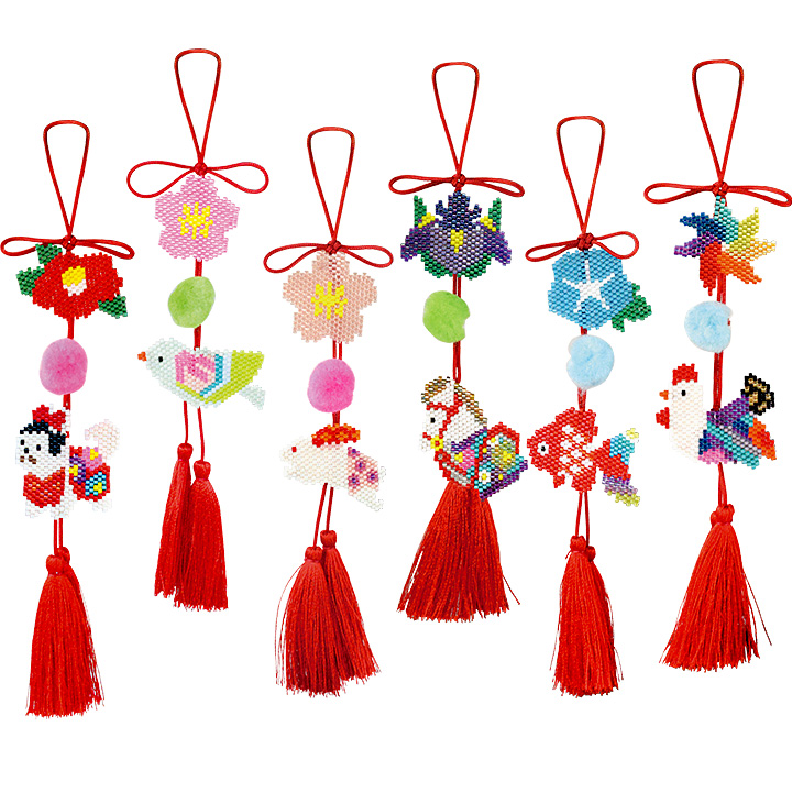 楽天市場】京ちりめん下げ飾り 至粋輪飾りセット 手作りキット