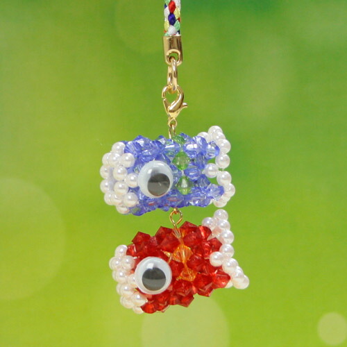 楽天市場 ビーズキット 京都 西陣ホビックスキット ビーズキッズ もこもこ鯉のぼりの根付け メール便可 ビーズ キット アクリルビーズ 鯉のぼり 子供の日 端午の節句 かわいい 簡単 手芸材料の通信販売 シュゲール