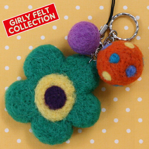 楽天市場 クラフト フェルト手芸 チューリップ羊毛フェルトキット フラワーのハッピーチャーム 手芸材料の通信販売 シュゲール