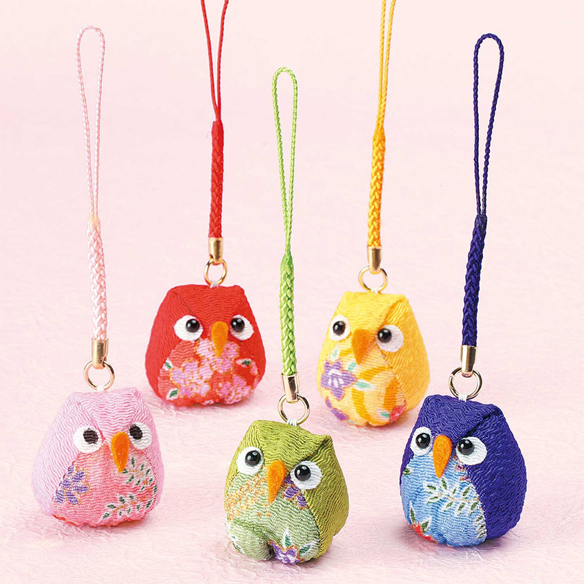 ビルマ手作り漆器ふくろうの小物入れ2個セット ビルマ漆器の手作り