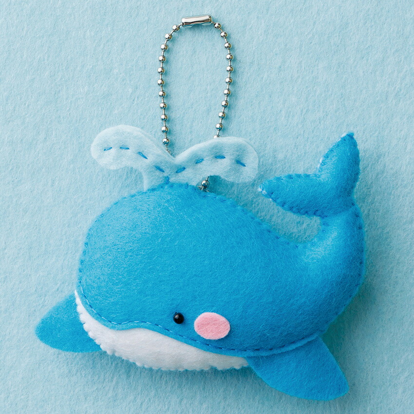 楽天市場】ミニモフー トイ マスコット 海のなかまたち MTM-9 クジラ