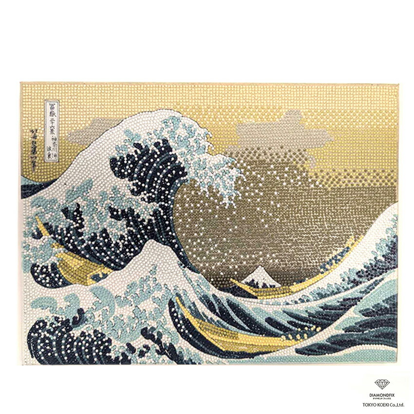 楽天市場】ビーズキット ダイヤモンドフィックス 浮世絵コレクション
