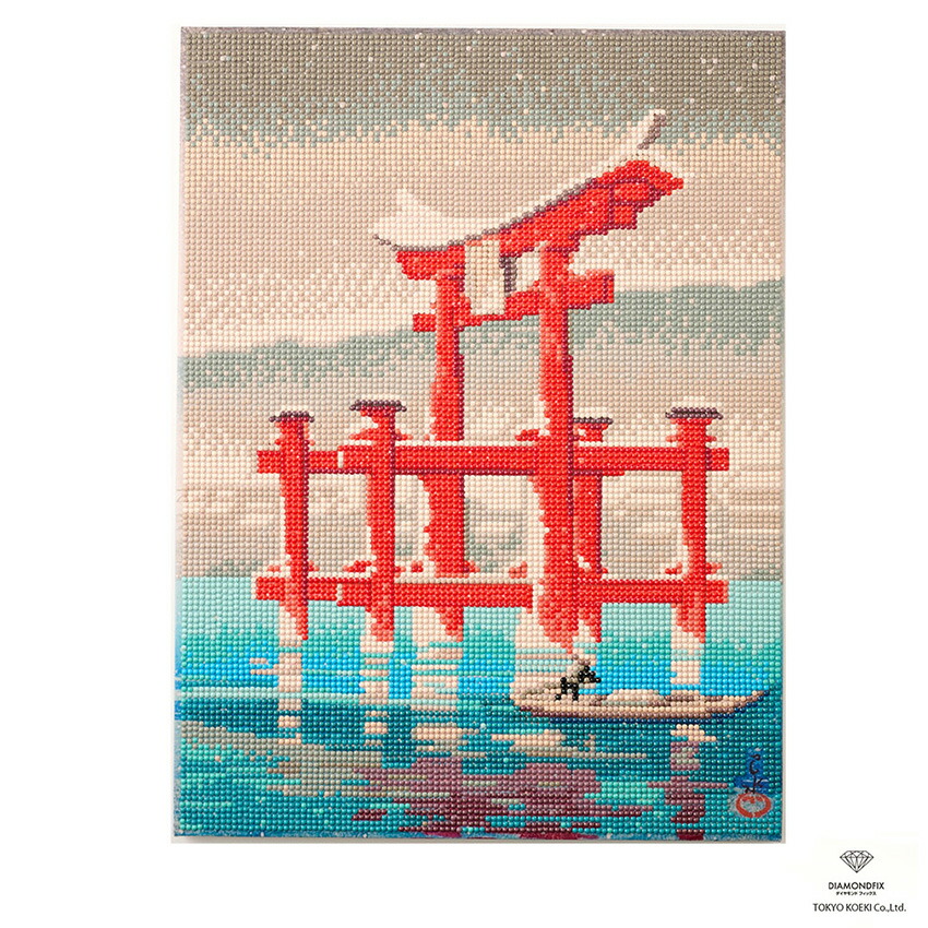 楽天市場】ダイヤモンドフィックス キット 浮世絵 神奈川沖浪裏