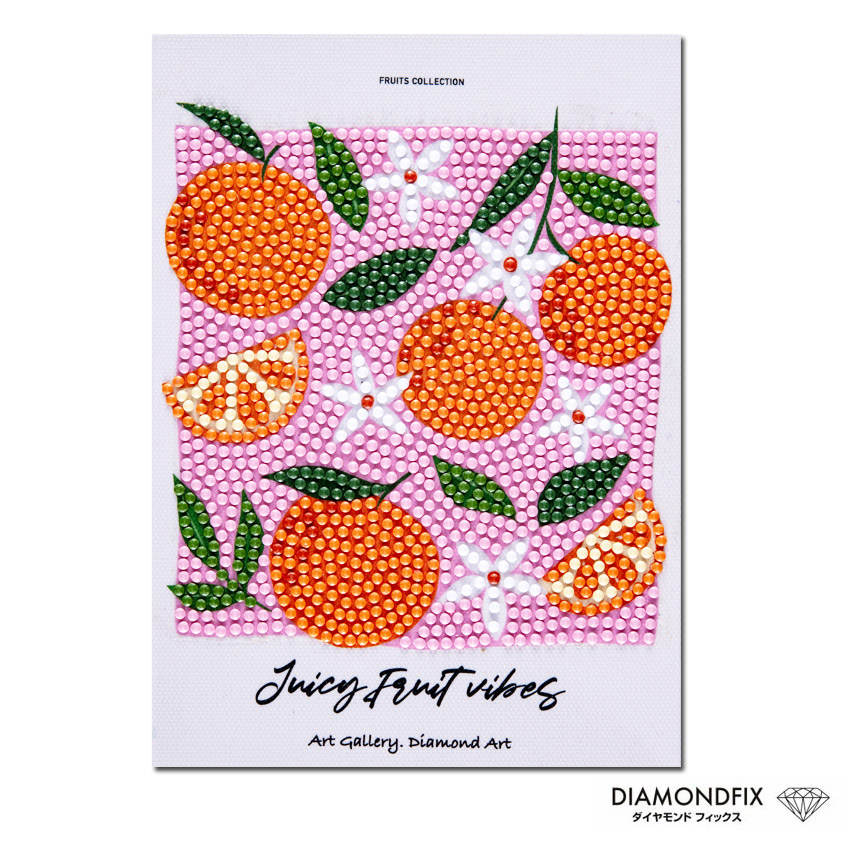 楽天市場】ダイヤモンドフィックス フルーツ コレクション オレンジ 10