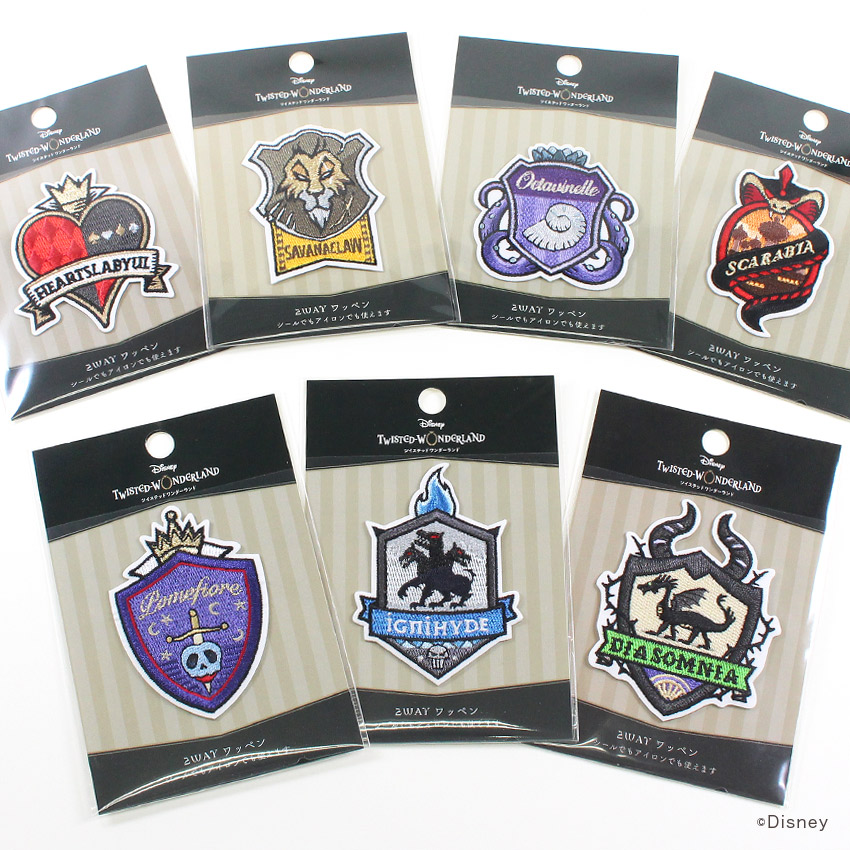 楽天市場】ワッペン ディズニー ツイステッドワンダーランド