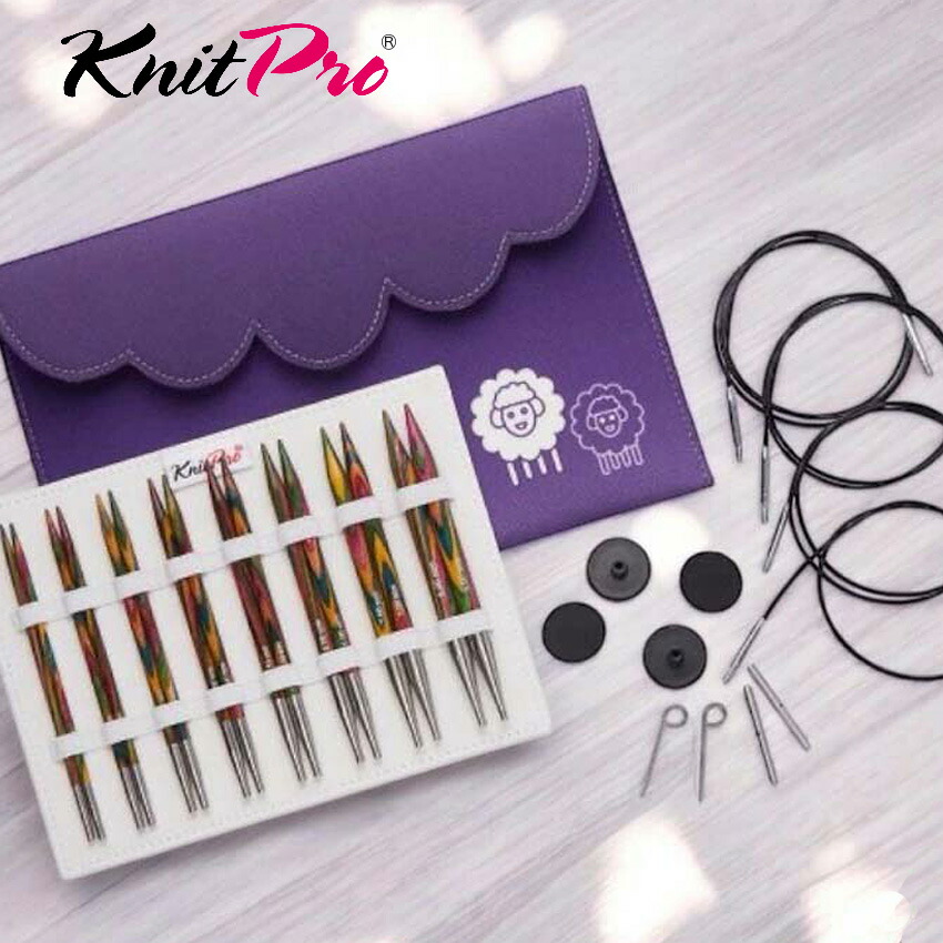 楽天市場】KnitPro TRENDZ(トレンツ)デラックス付け替え輪針セット