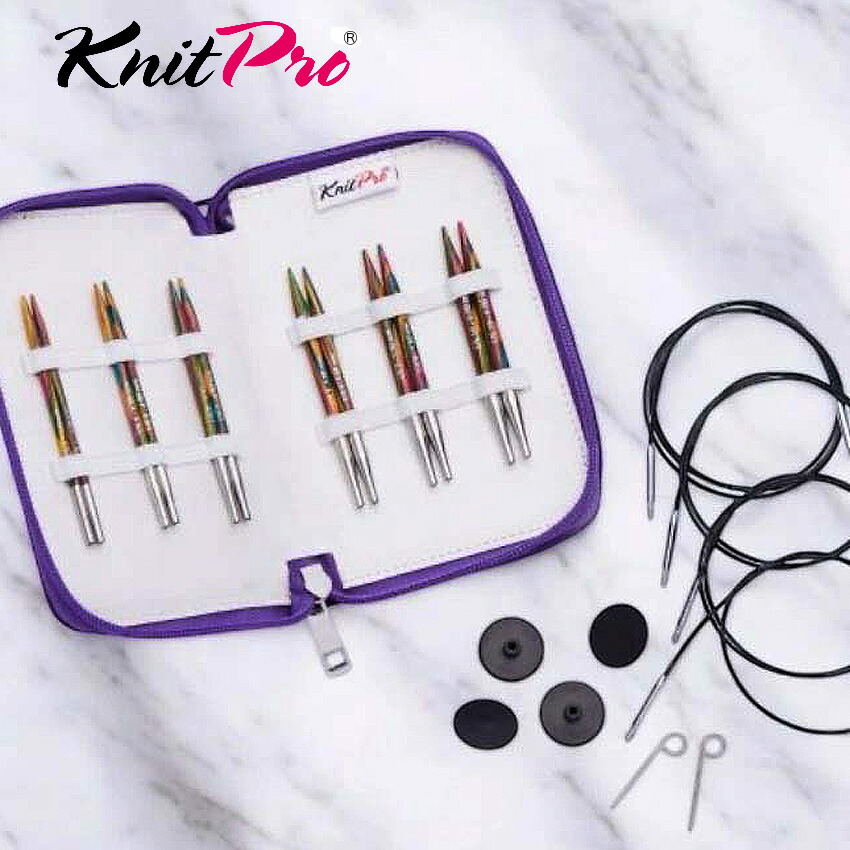 楽天市場】KnitPro TRENDZ(トレンツ)デラックス付け替え輪針セット