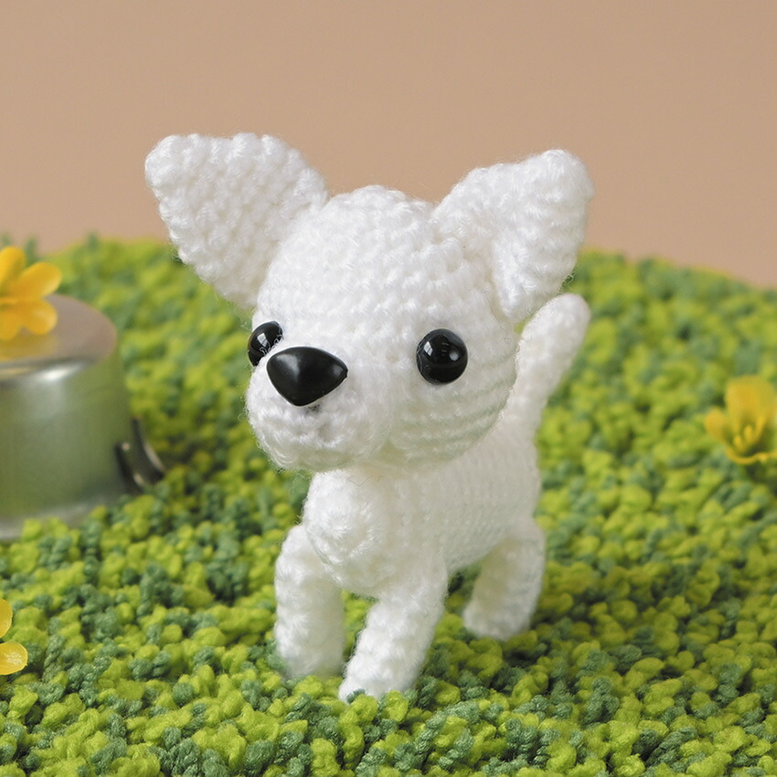 楽天市場】ほし☆みつきさんデザイン！ ピッコロで編むチワワの