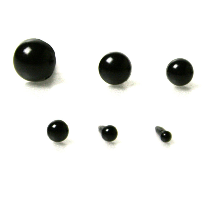 楽天市場 Craftcafe さし目 黒 2mm 8mm 副資材 刺し目 さし目 目 鼻 2mm 3mm 4mm 5mm 6mm 8mm 動物ぽんぽん 掲載 トーカイ 手芸材料の通信販売 シュゲール