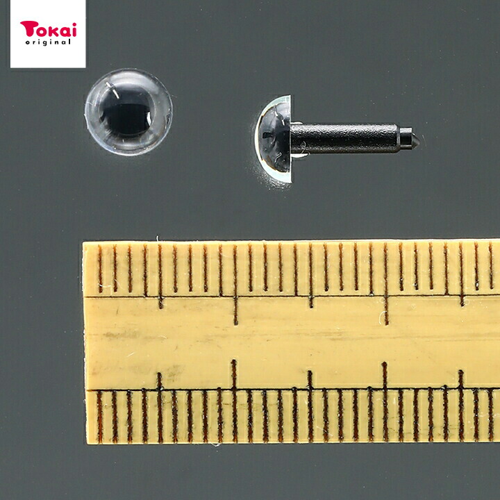 楽天市場】CraftCafe プラスチックアイ 丸 10.5mm クリア 6個入