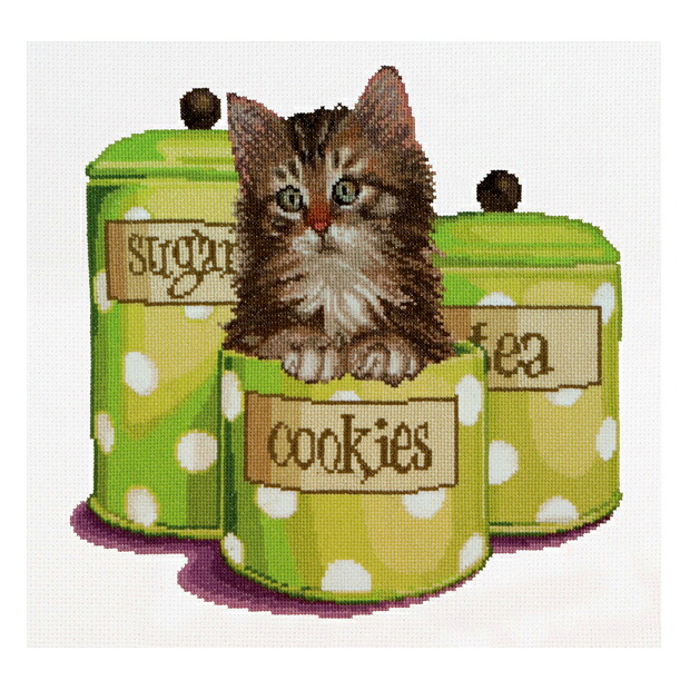 楽天市場】輸入刺繍キット DUTCH STITCH BROTHERS DSB012A Three Cats