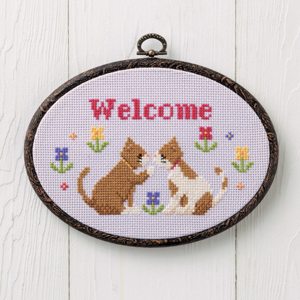 クロスステッチ完成品★Alice★ 楽天市場】刺しゅうキット 『Girl's Story Alice's Adventures