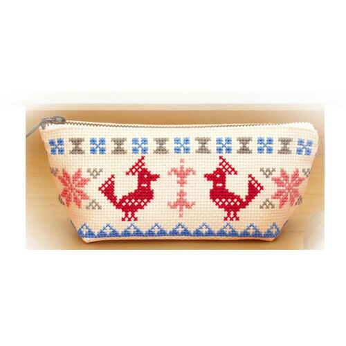 楽天市場】刺繍 刺しゅうキット COSMO ポケットティッシュケースキット