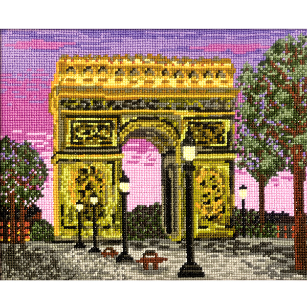 ベネチア　運河　街並み　刺繍アート　飾り物　織物　3点セット 楽天市場】刺繍 刺しゅうキット オリムパス ワールド