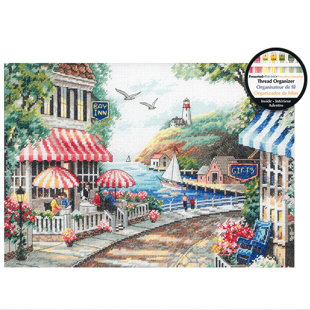 【お値下げ中】クロスステッチ　完成品　ディメンジョンズ　パリの花市 41HUag6jthL._UF894,1000_QL80_.jpg