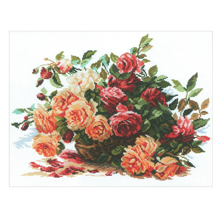 楽天市場】刺繍 COSMO Fujico collection フレンチローズ No.679｜橋本