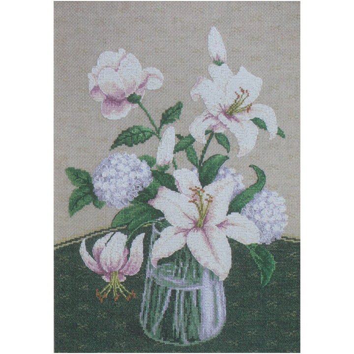 ♢矢車草ページです♢ CHARIVNA クロスステッチ刺繍キット M-279 