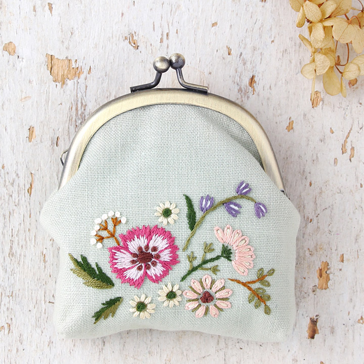 オリムパス 刺繍キット クロスステッチ おしゃれフープ付