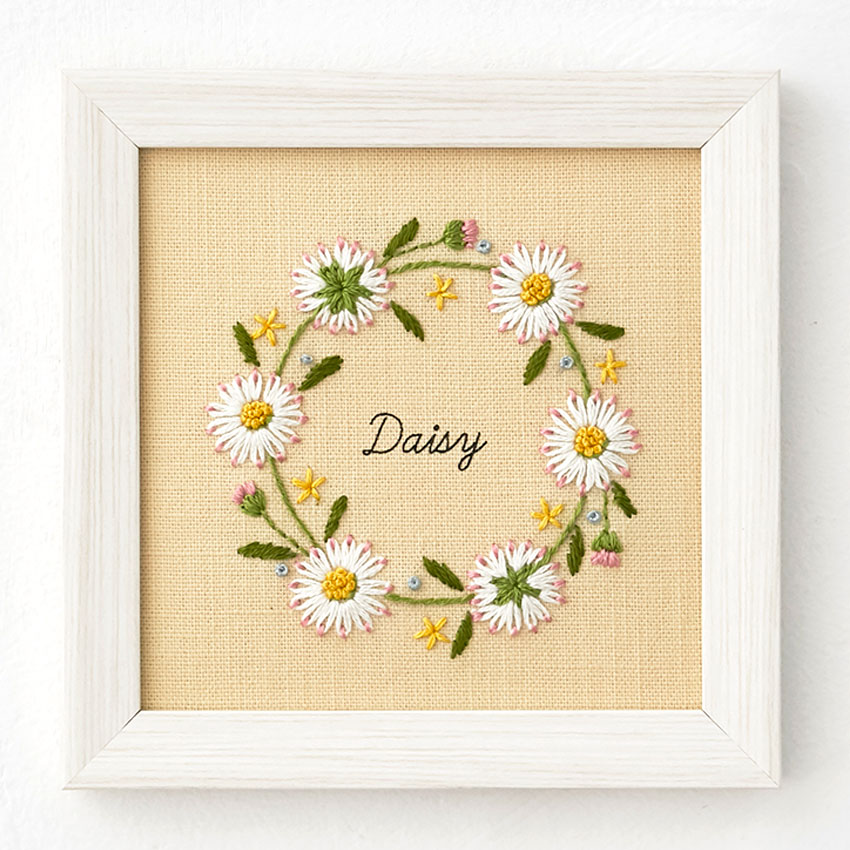 楽天市場】☆どきどき祭☆ 戸塚刺しゅう 地刺しキット 花模様の