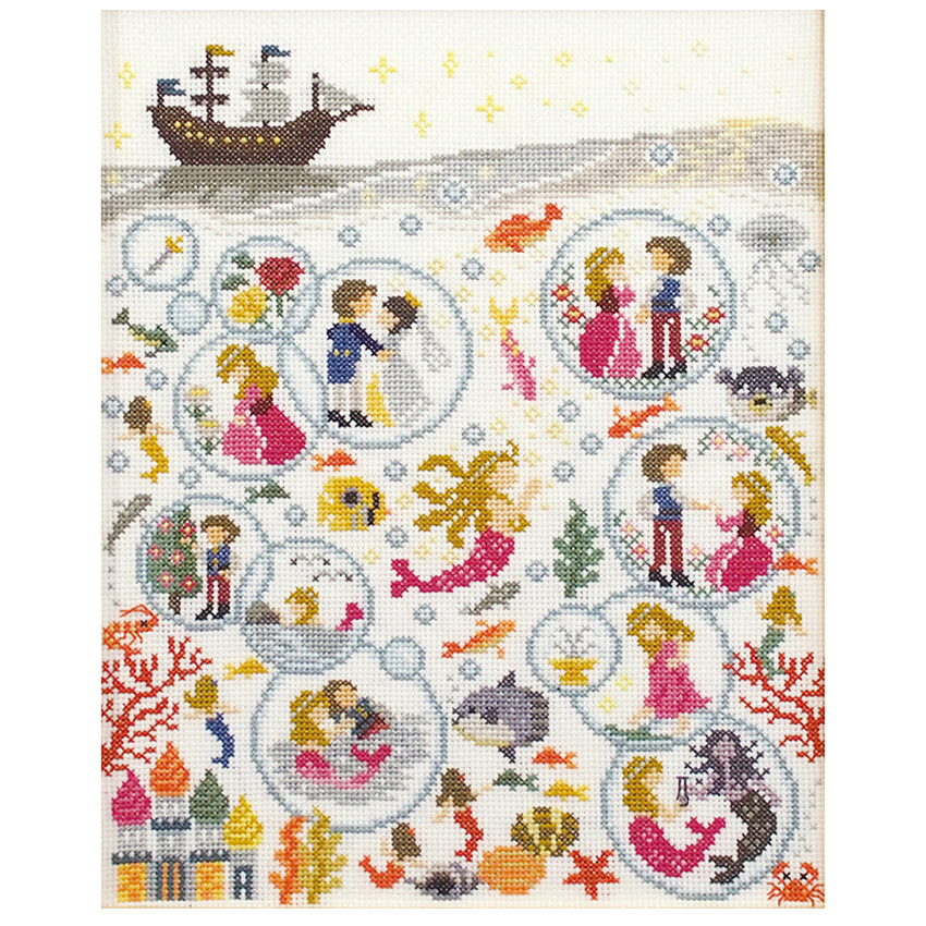 星の王子さま　Le Petit Prince　クロスステッチ洋書　刺しゅう　図案 星の王子さま Le Petit Prince クロスステッチ 図案 刺繍 洋書