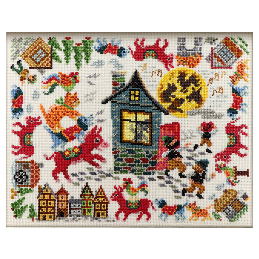 楽天市場】オリムパス クロスステッチ 刺しゅうキット Nostalgic Story