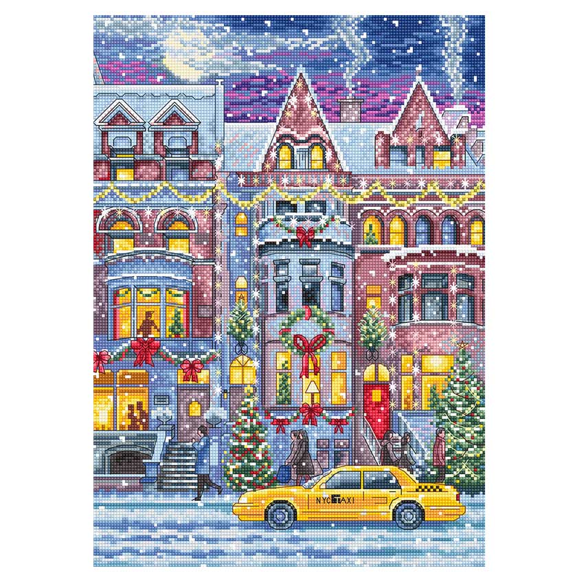 【クロスステッチ完成品】パリの街並み　全面刺しLETISTITCH クロスステッチ完成品】パリの街並み 全面刺しLETISTITCH - メルカリ