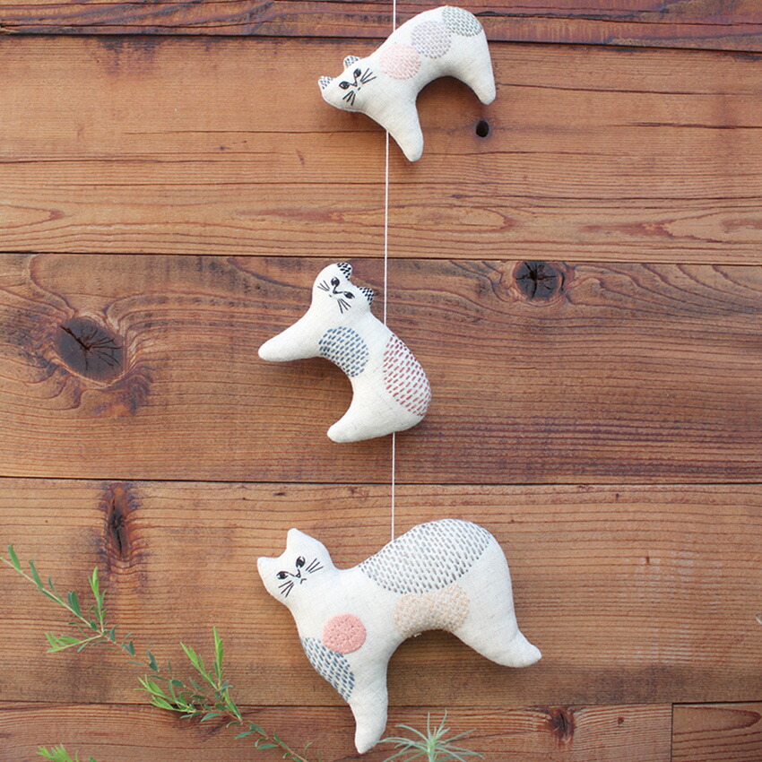 楽天市場】nekogaoさんの刺しゅうブローチキット ミモザ PHC-103